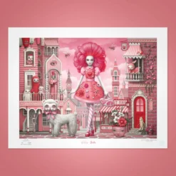 Mark Ryden x Barbie Signed Pink Pop Art Print