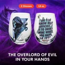 Masters of the Universe™ 2026 Movie Skeletor™ Stemless Glasses (Mattel Creations)