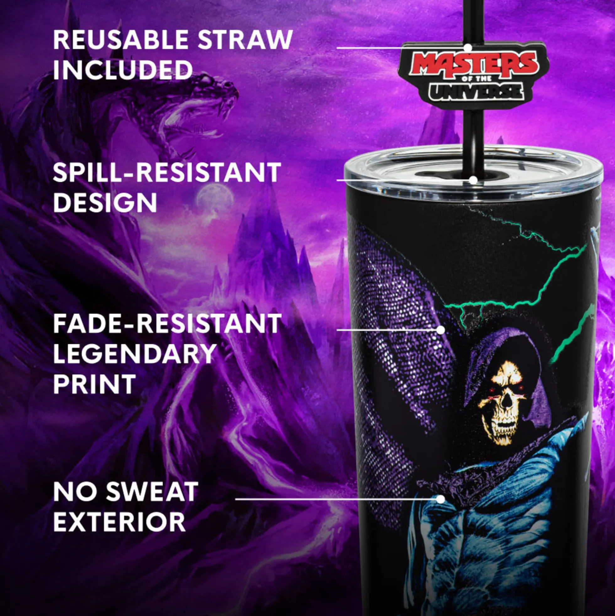 Masters of the Universe™ 2026 Movie Skeletor™ Tumbler (Mattel Creations)
