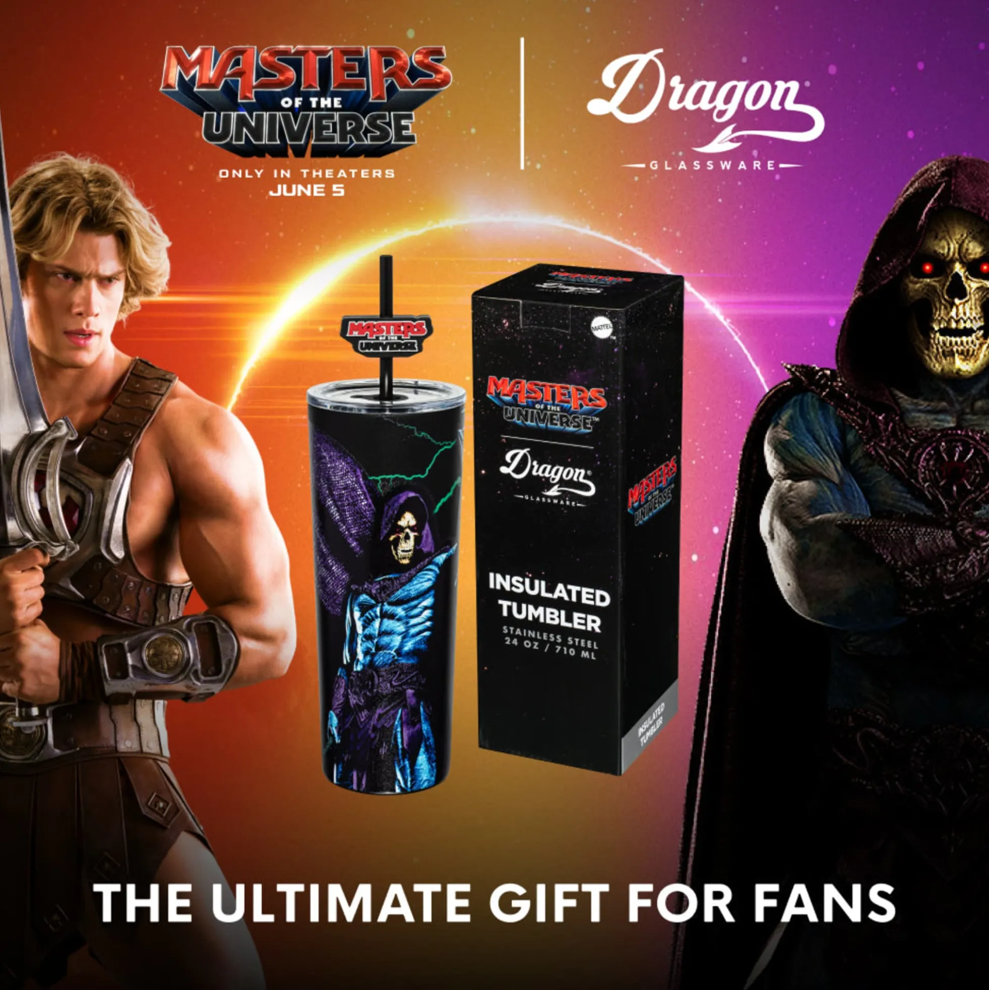 Masters of the Universe™ 2026 Movie Skeletor™ Tumbler (Mattel Creations)
