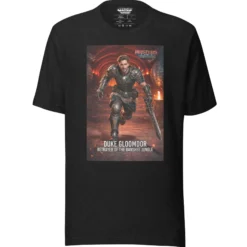 Masters of the Universe Become Eternian Customizable Black T-Shirt