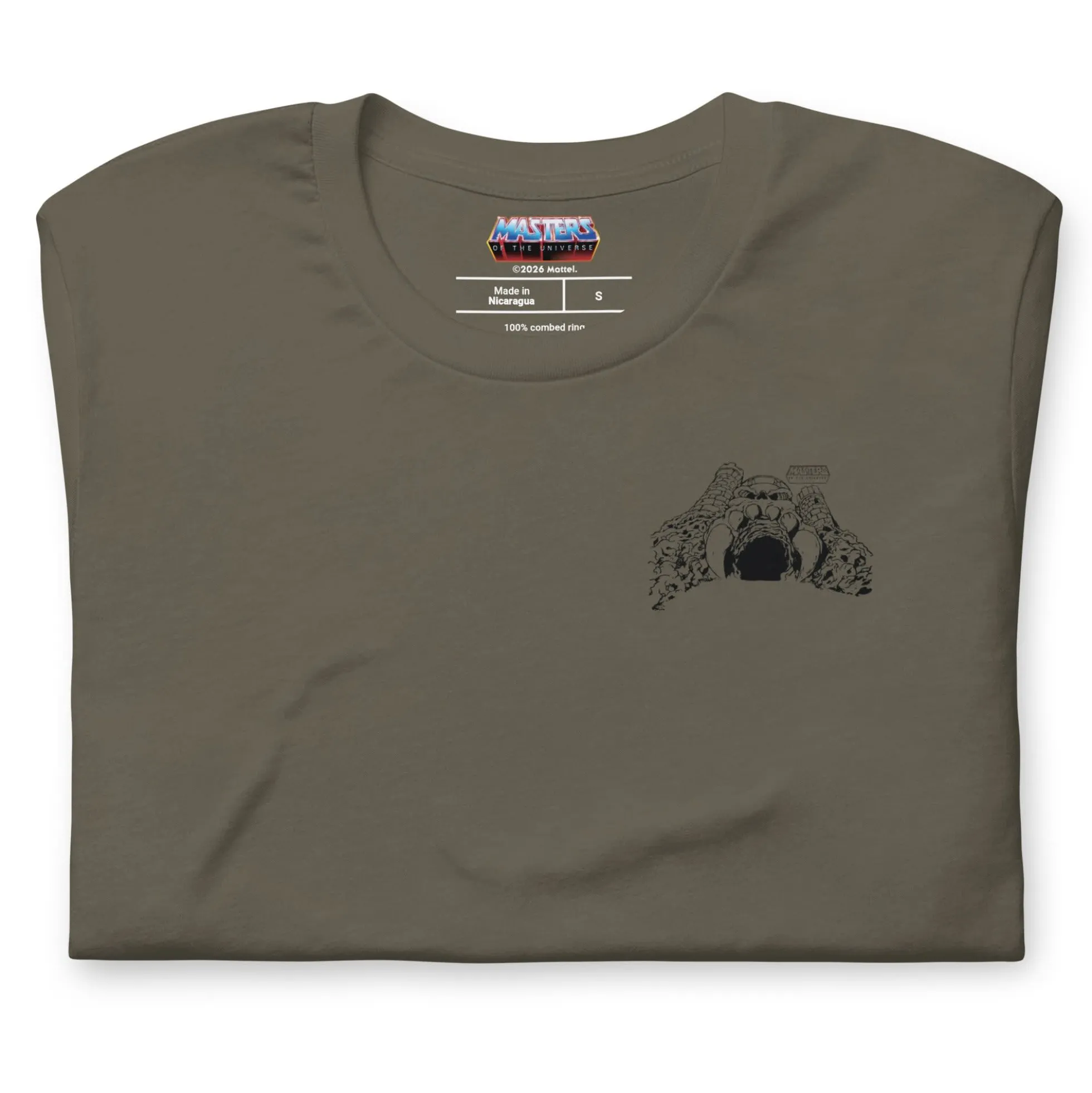 Masters of the Universe By the Power of Grayskull Green T-shirt
