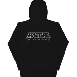 Masters of the Universe Club Grayskull Black Embroidered Hoodie