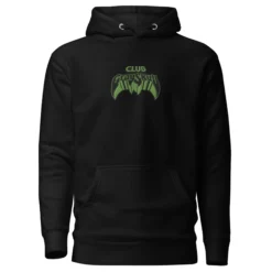 Masters of the Universe Club Grayskull Black Embroidered Hoodie