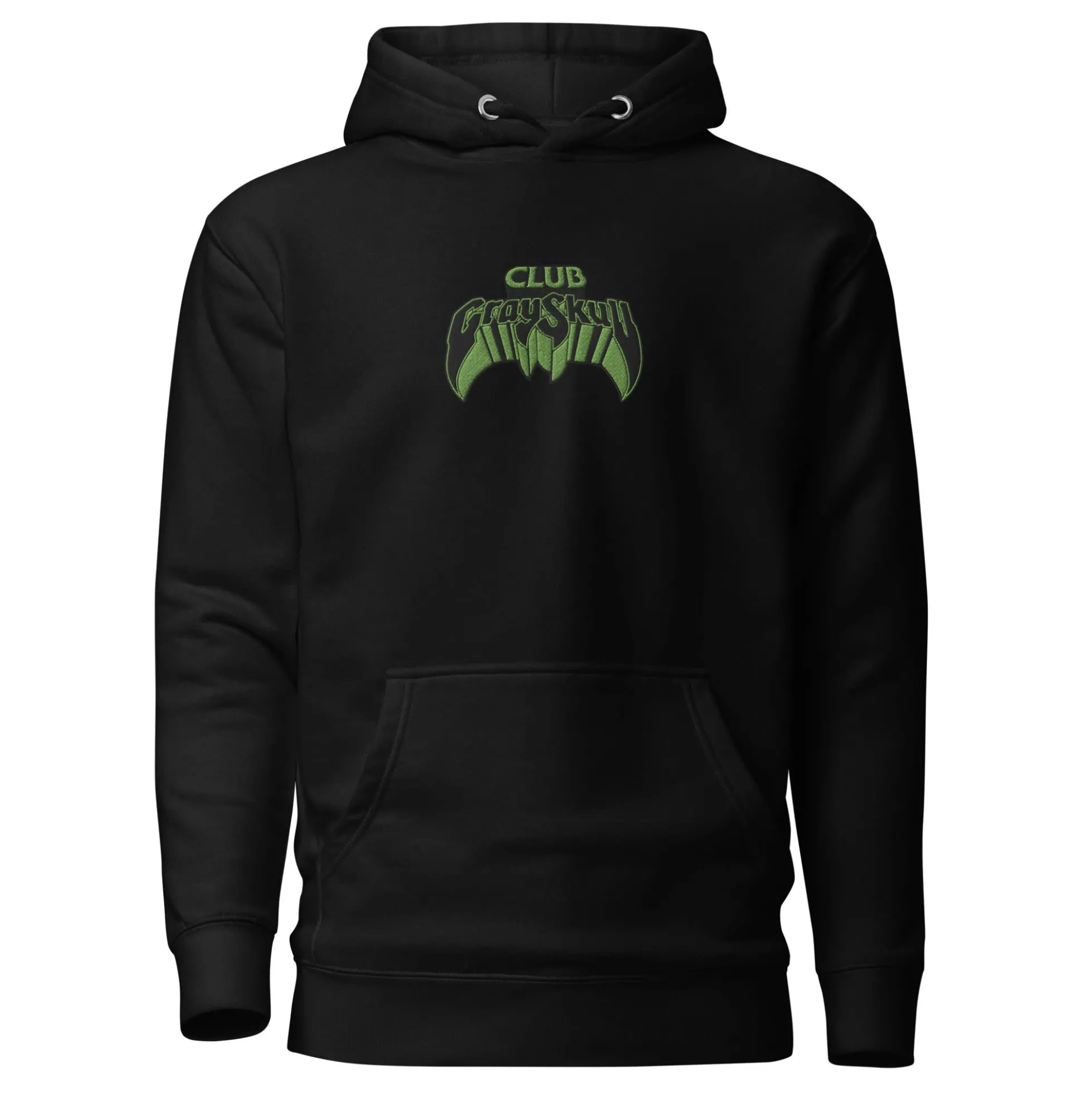 Masters of the Universe Club Grayskull Black Embroidered Hoodie