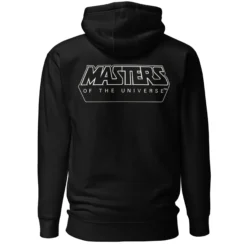 Masters of the Universe Club Grayskull Black Embroidered Hoodie