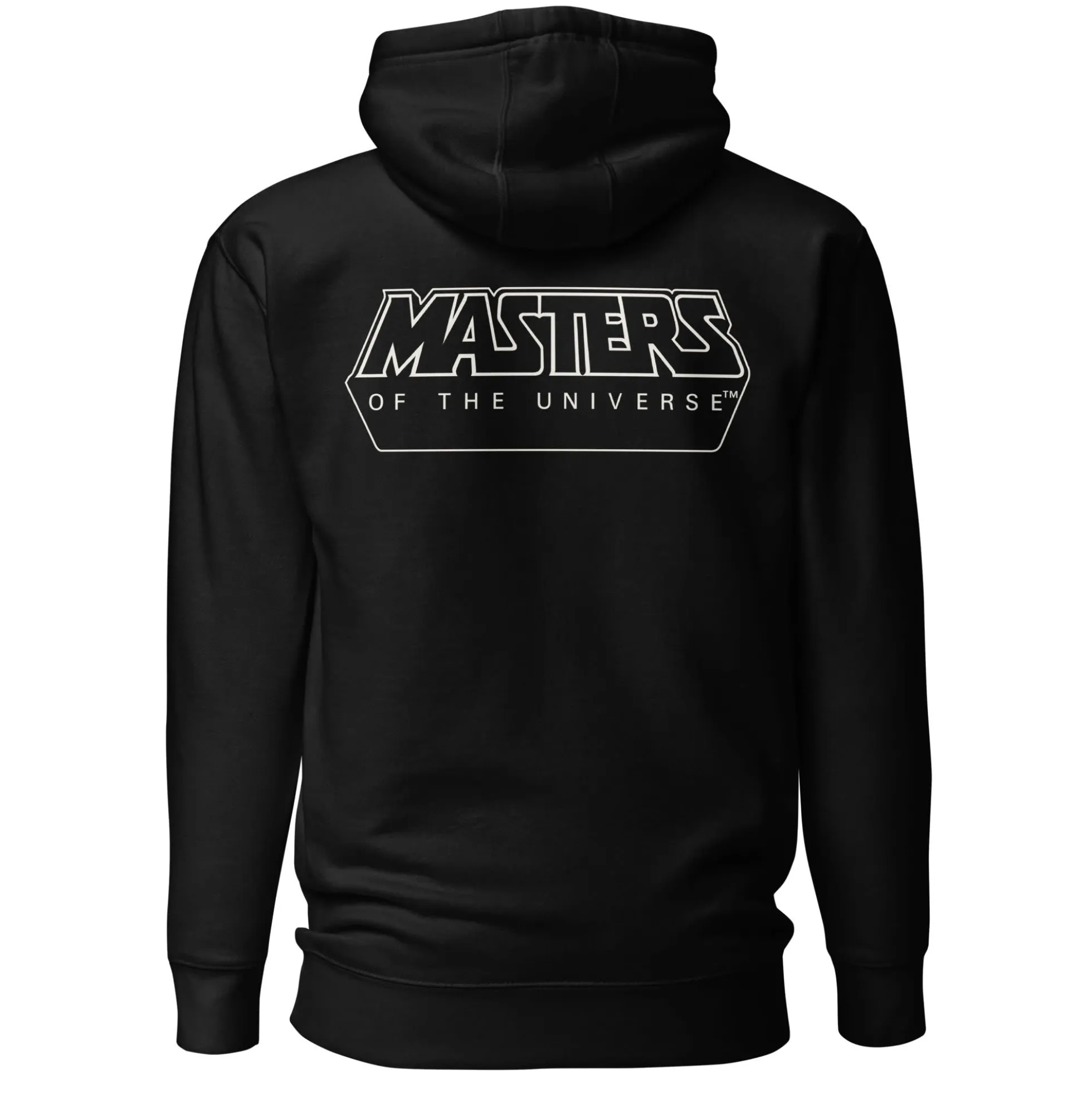 Masters of the Universe Club Grayskull Black Embroidered Hoodie
