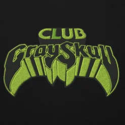 Masters of the Universe Club Grayskull Black Embroidered Hoodie