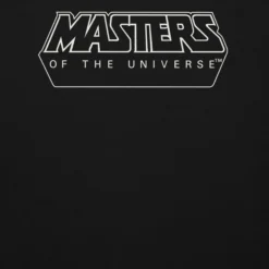 Masters of the Universe Club Grayskull Black Embroidered Hoodie