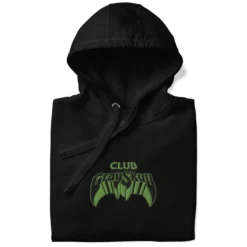 Masters of the Universe Club Grayskull Black Embroidered Hoodie