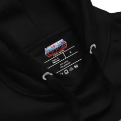 Masters of the Universe Club Grayskull Black Embroidered Hoodie