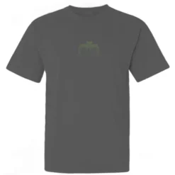 Masters of the Universe Club Grayskull Gray Embroidered T-Shirt