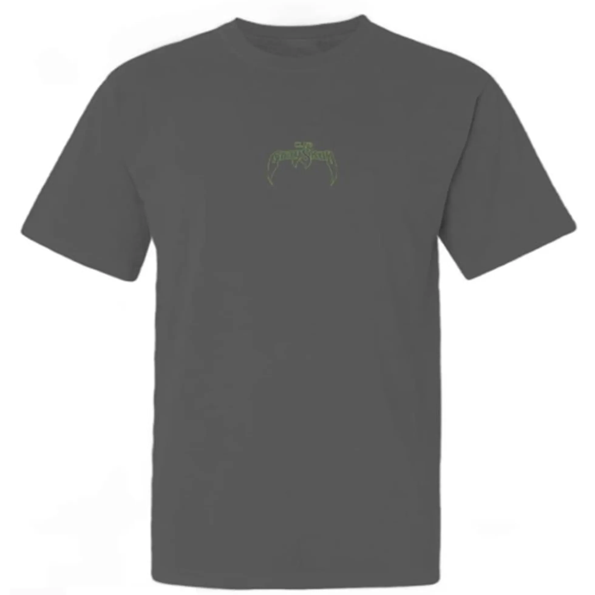 Masters of the Universe Club Grayskull Gray Embroidered T-Shirt