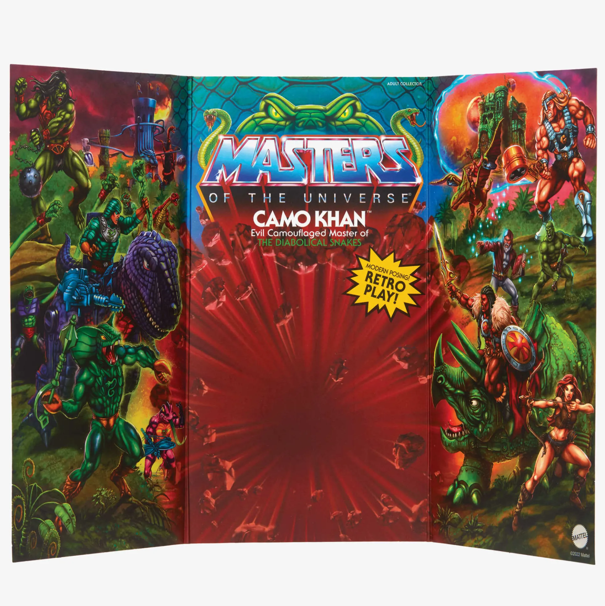 Masters of the Universe Camo Khan Action Figure