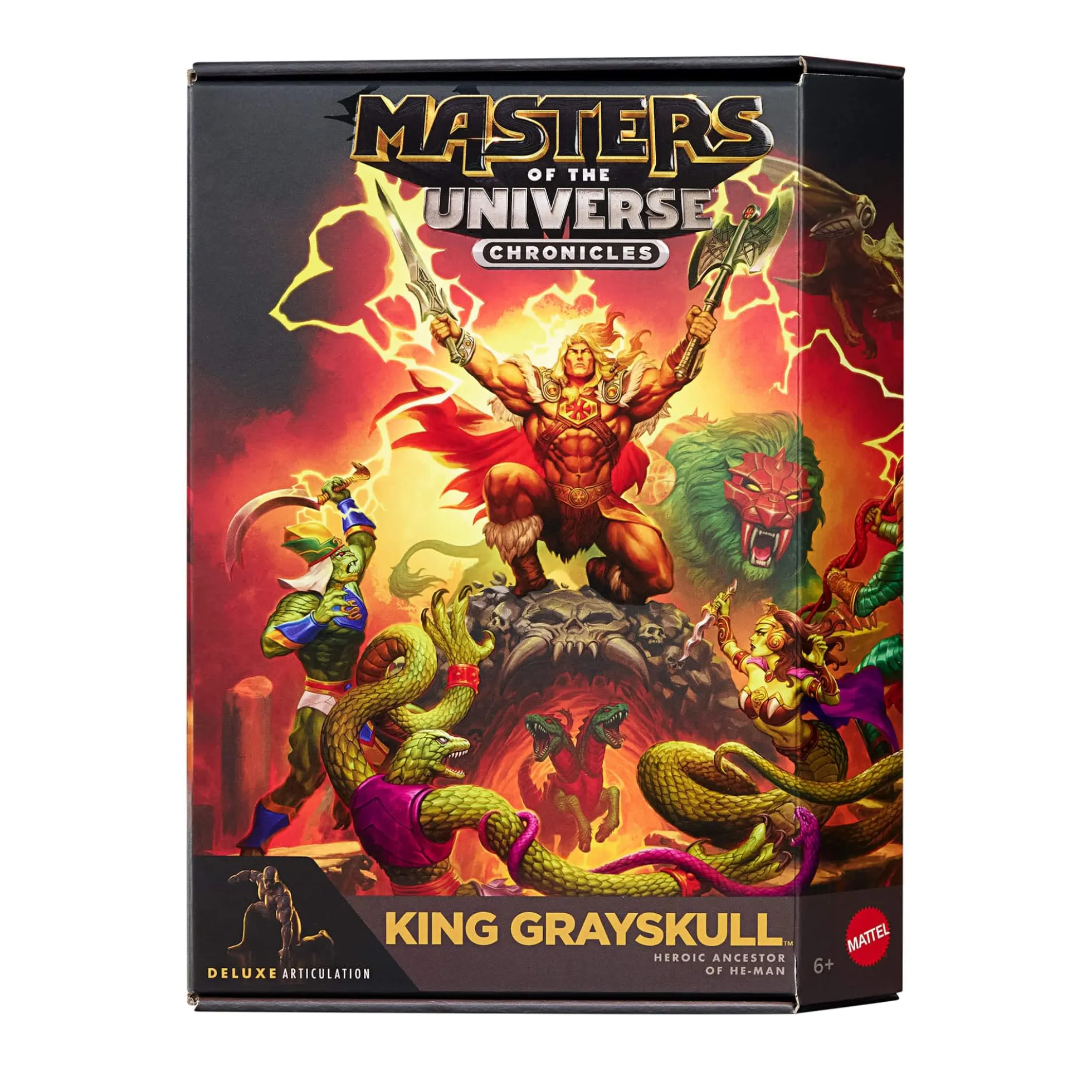 Masters of the Universe Chronicles King Grayskull Figure