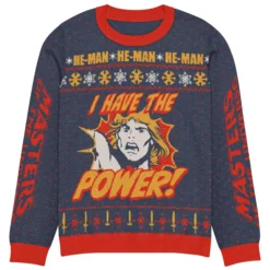 Masters of the Universe He-Man Blue Ugly Sweater