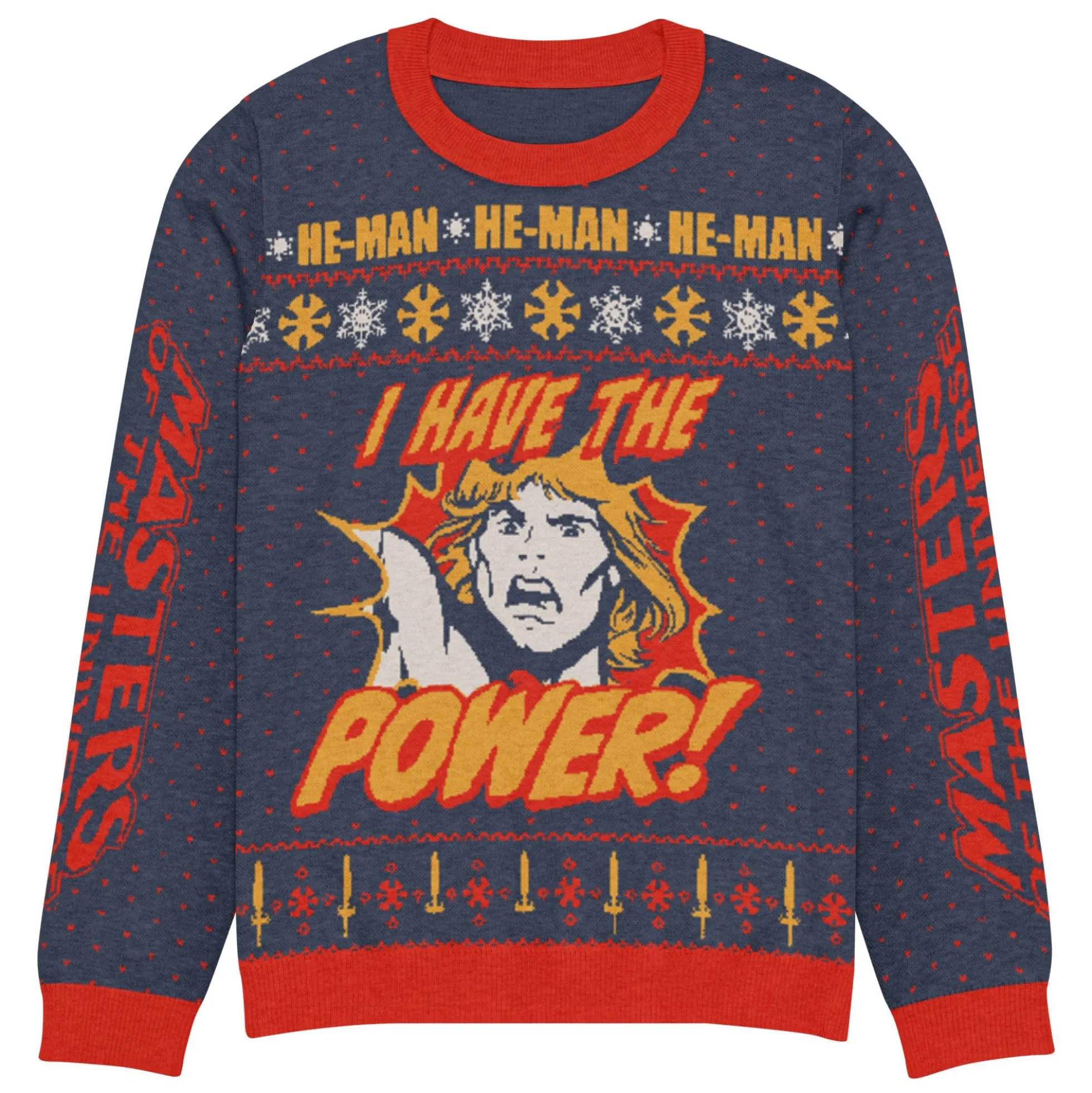Masters of the Universe He-Man Blue Ugly Sweater