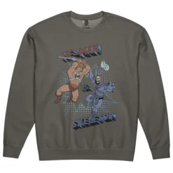 Masters of the Universe He-Man vs. Skeletor Grey Sweatshirt