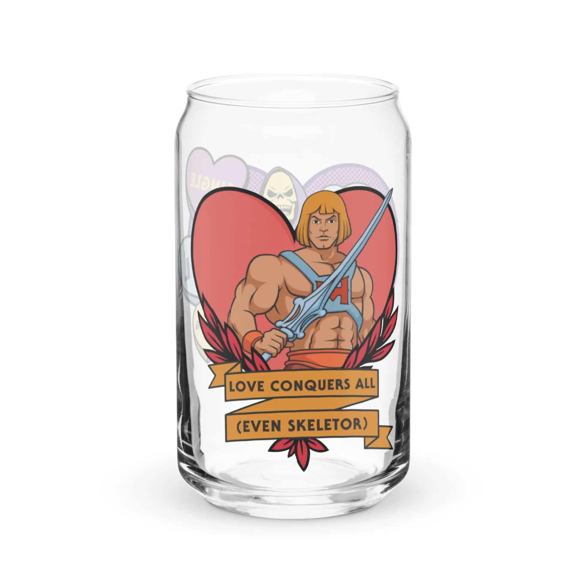 Masters of the Universe Love Conquers All Clear Glass