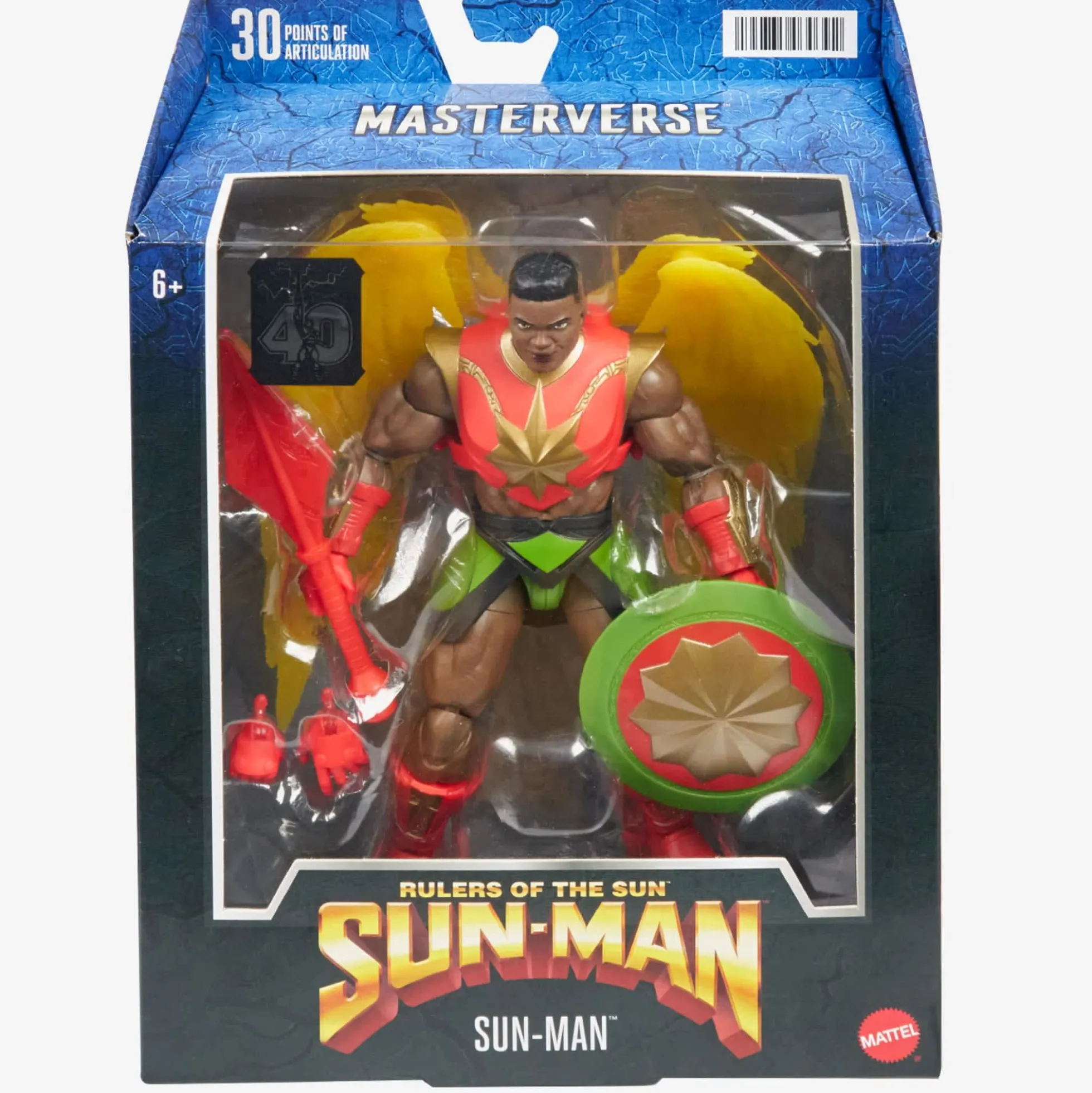 Masters of the Universe Masterverse Sun-Man Action Figure