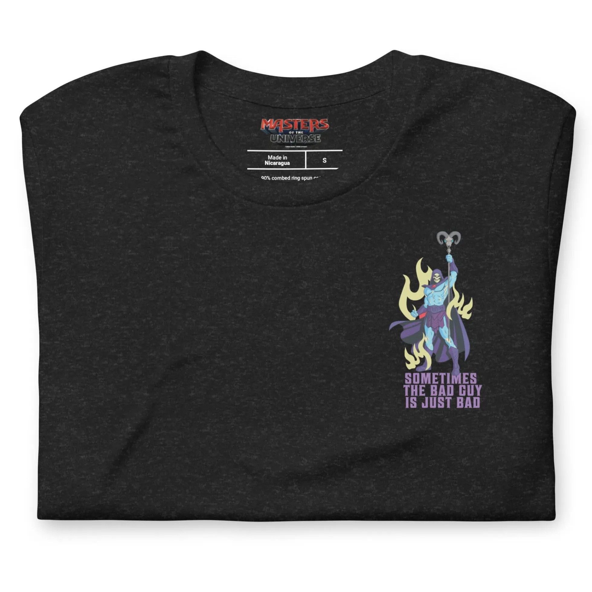 Masters of the Universe Movie Skeletor Surrounded Black T-shirt