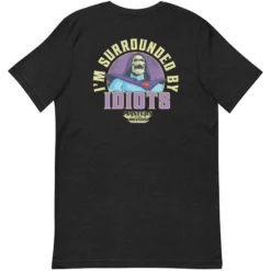 Masters of the Universe Movie Skeletor Surrounded Black T-shirt