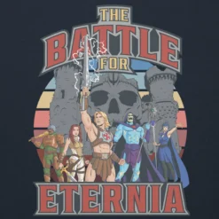 Masters of the Universe Movie Battle for Eternia Navy Hoodie