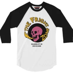 Masters of the Universe Movie The Fright Zone White Raglan Tee