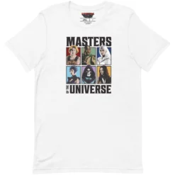 Masters of the Universe Movie Characters White T-shirt