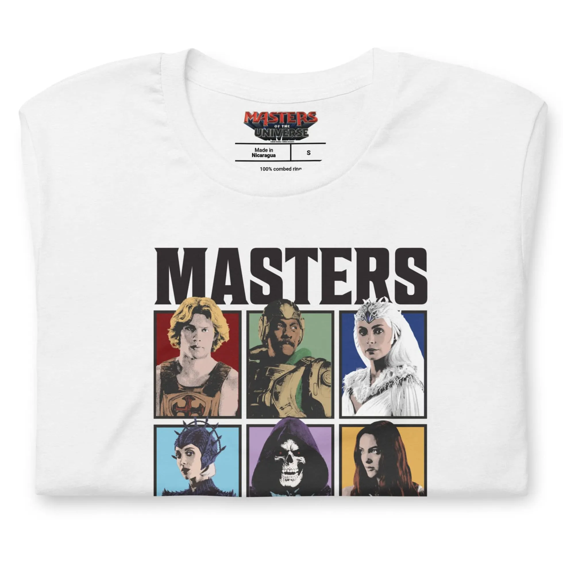 Masters of the Universe Movie Characters White T-shirt