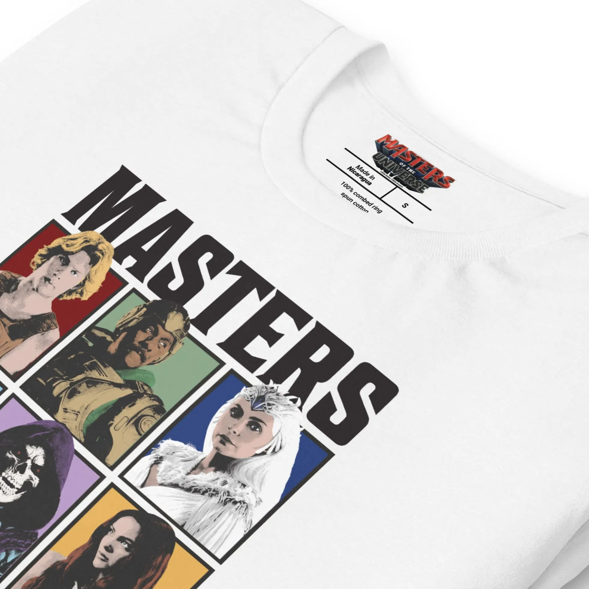 Masters of the Universe Movie Characters White T-shirt