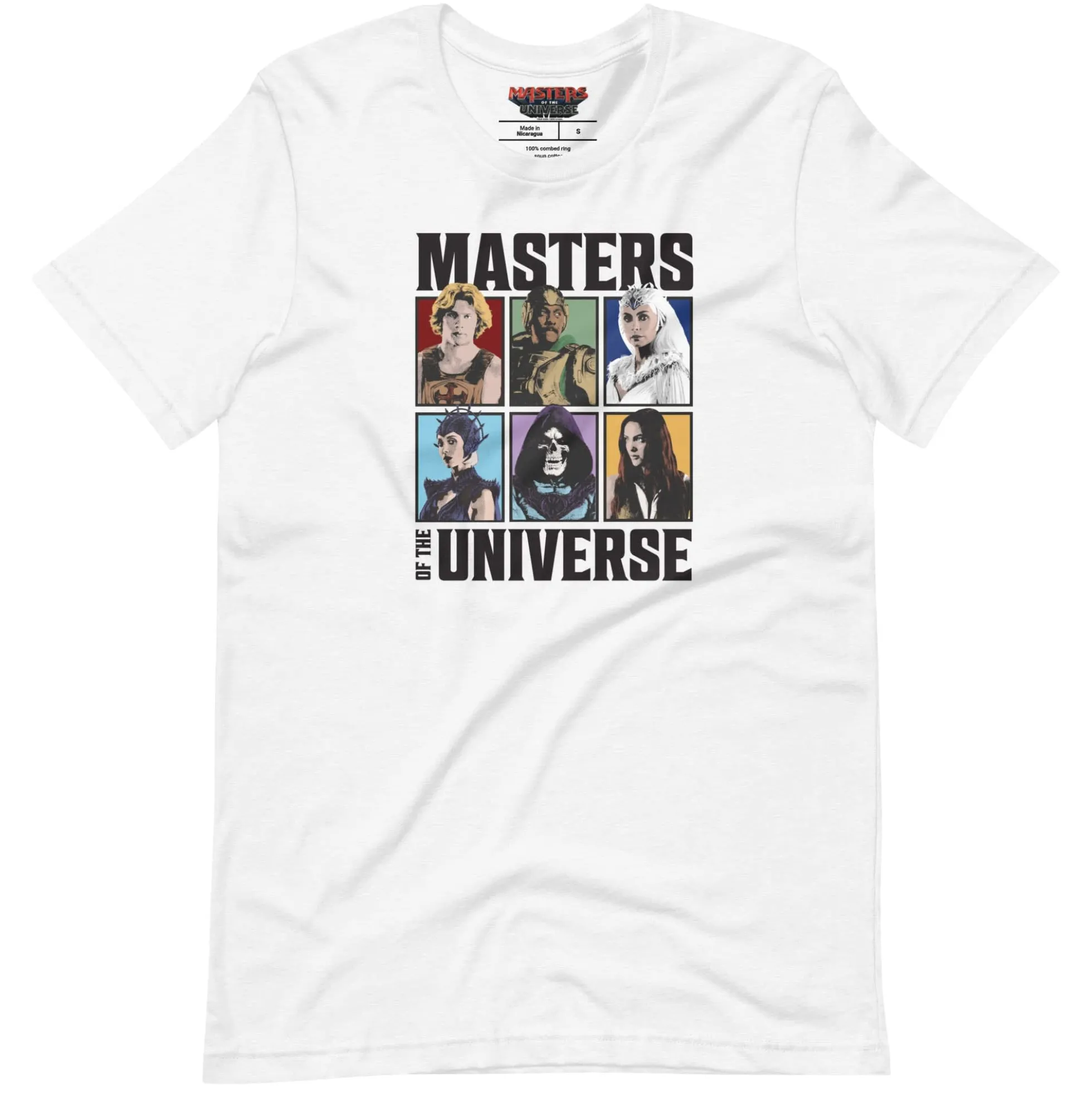 Masters of the Universe Movie Characters White T-shirt