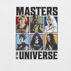 Masters of the Universe Movie Characters White T-shirt