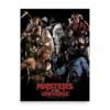 Masters of the Universe Movie Characters Black Poster
