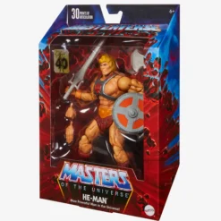 Masters of the Universe Masterverse He-Man 40th Anniversary Action Figure