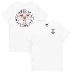 Masters of the Universe Movie Heroic Warriors Gym White T-shirt