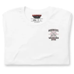 Masters of the Universe Movie Heroic Warriors Gym White T-shirt