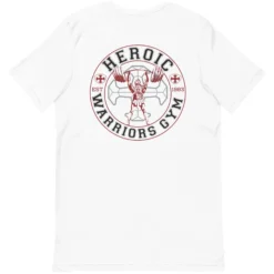 Masters of the Universe Movie Heroic Warriors Gym White T-shirt