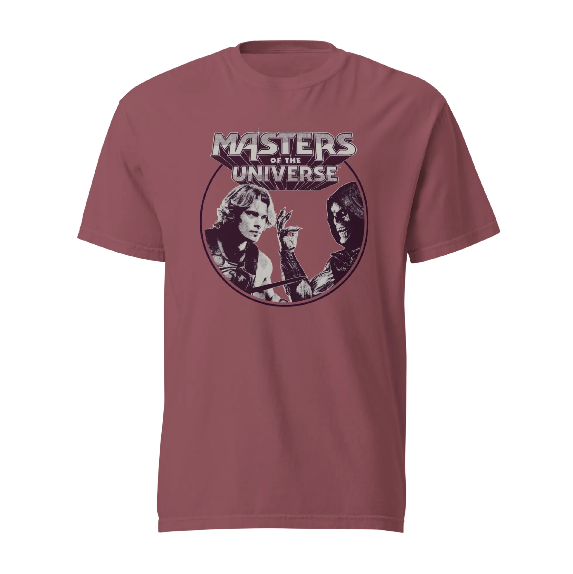Masters of the Universe Movie He-Man and Skeletor Red T-shirt