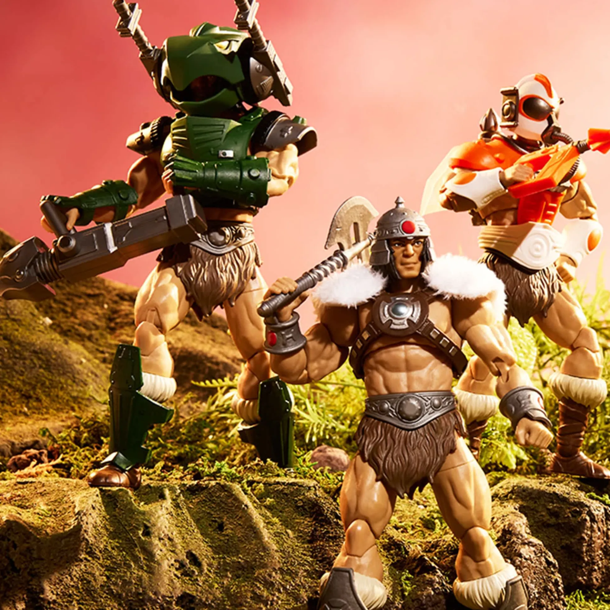 Masters of the Universe Masterverse Vykron Figure