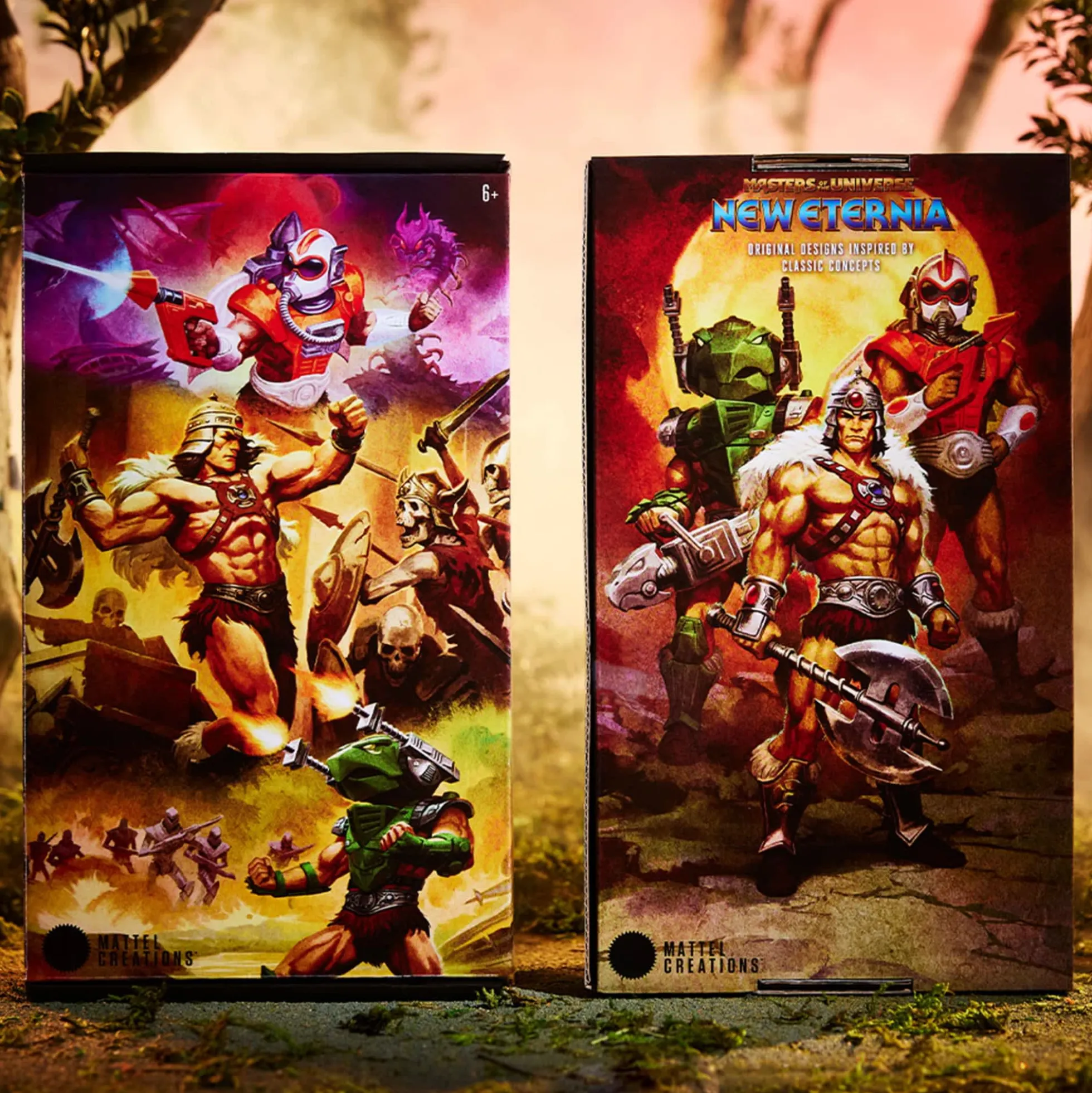 Masters of the Universe Masterverse Vykron Figure
