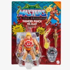 Masters of the Universe Origins Thunder Punch He-Man Deluxe Action Figure