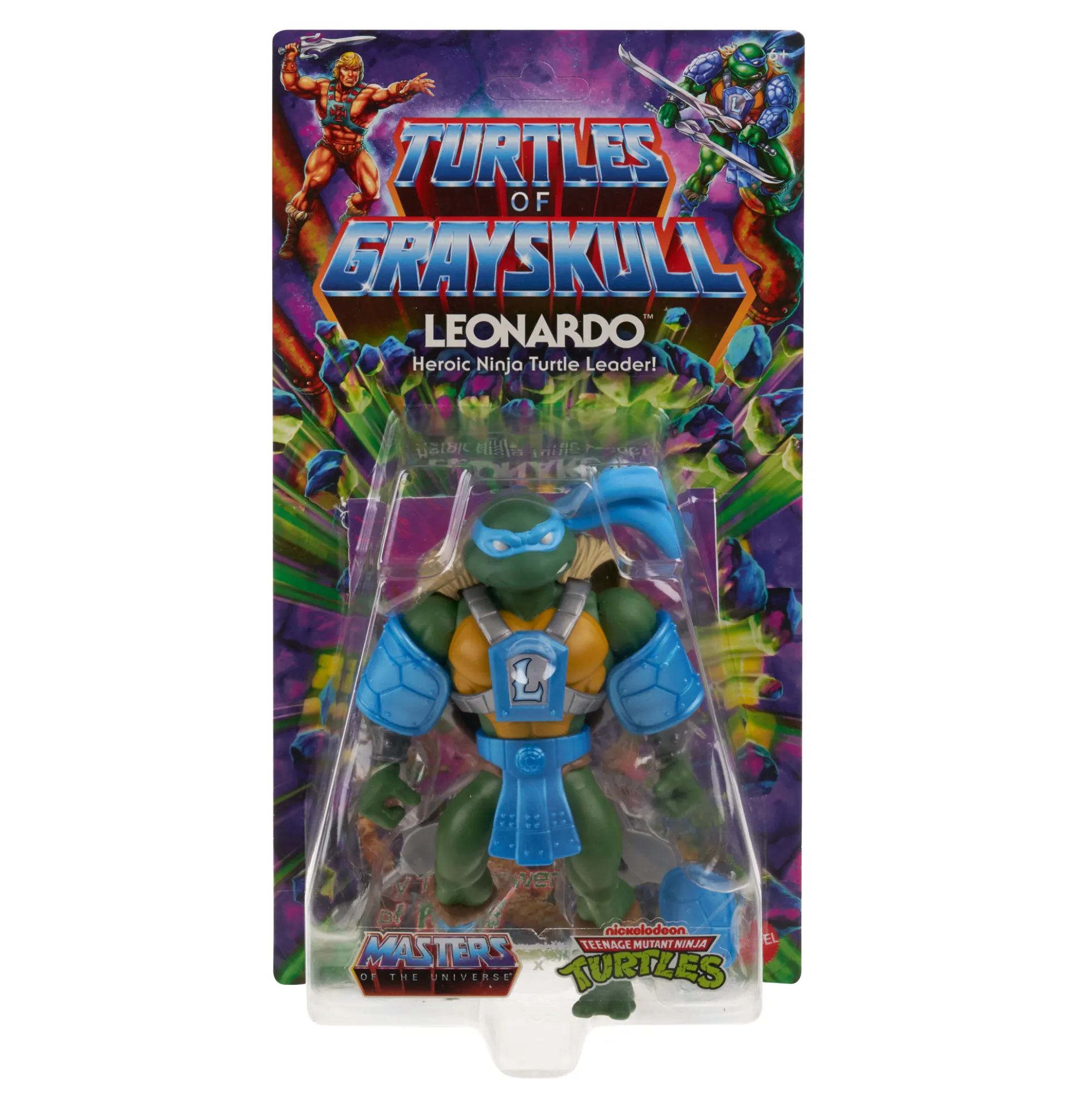 Masters of the Universe Origins Turtles of Grayskull Leonardo Action Figure