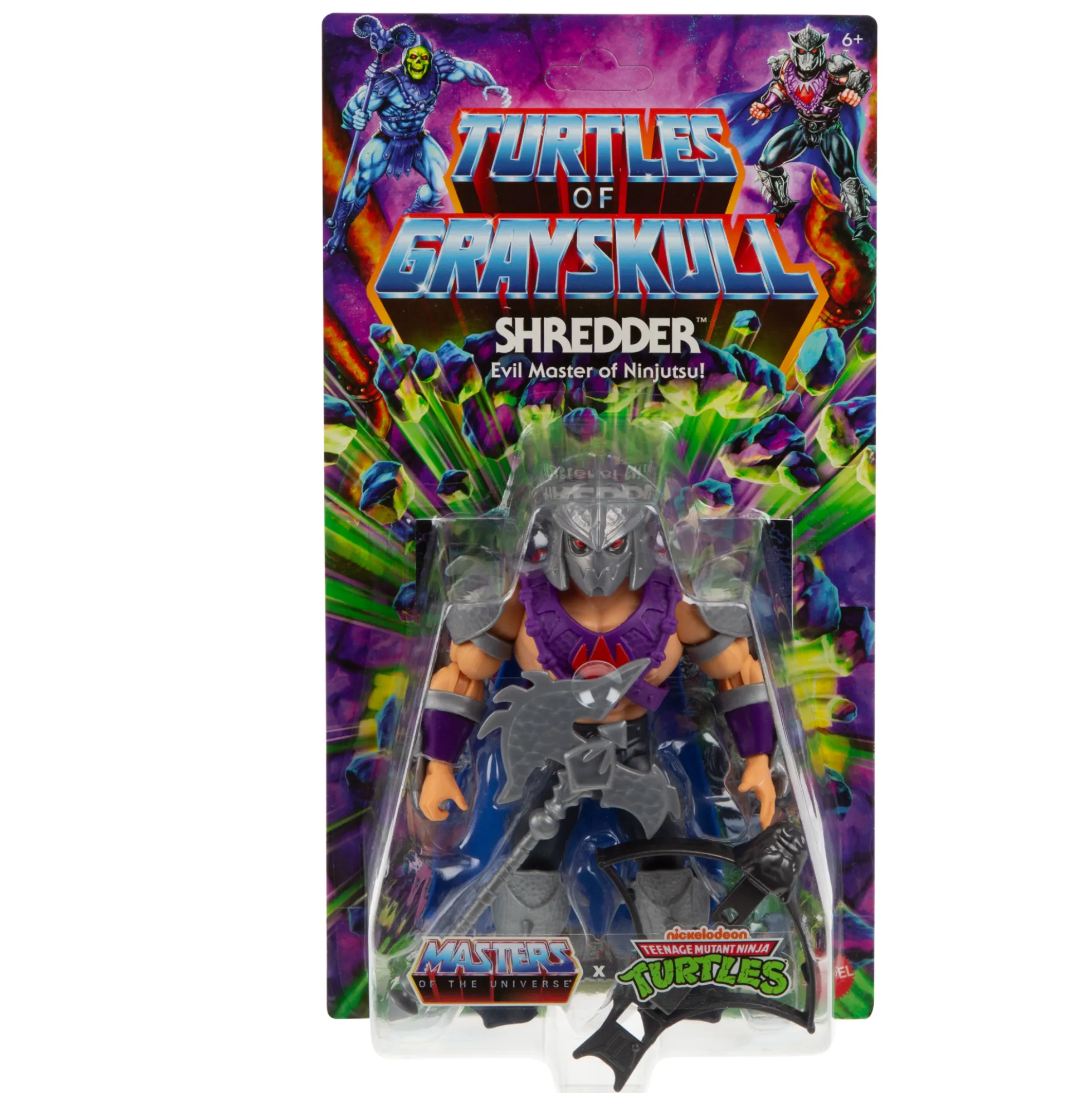 Masters of the Universe Origins Turtles of Grayskull Shredder Action Figure