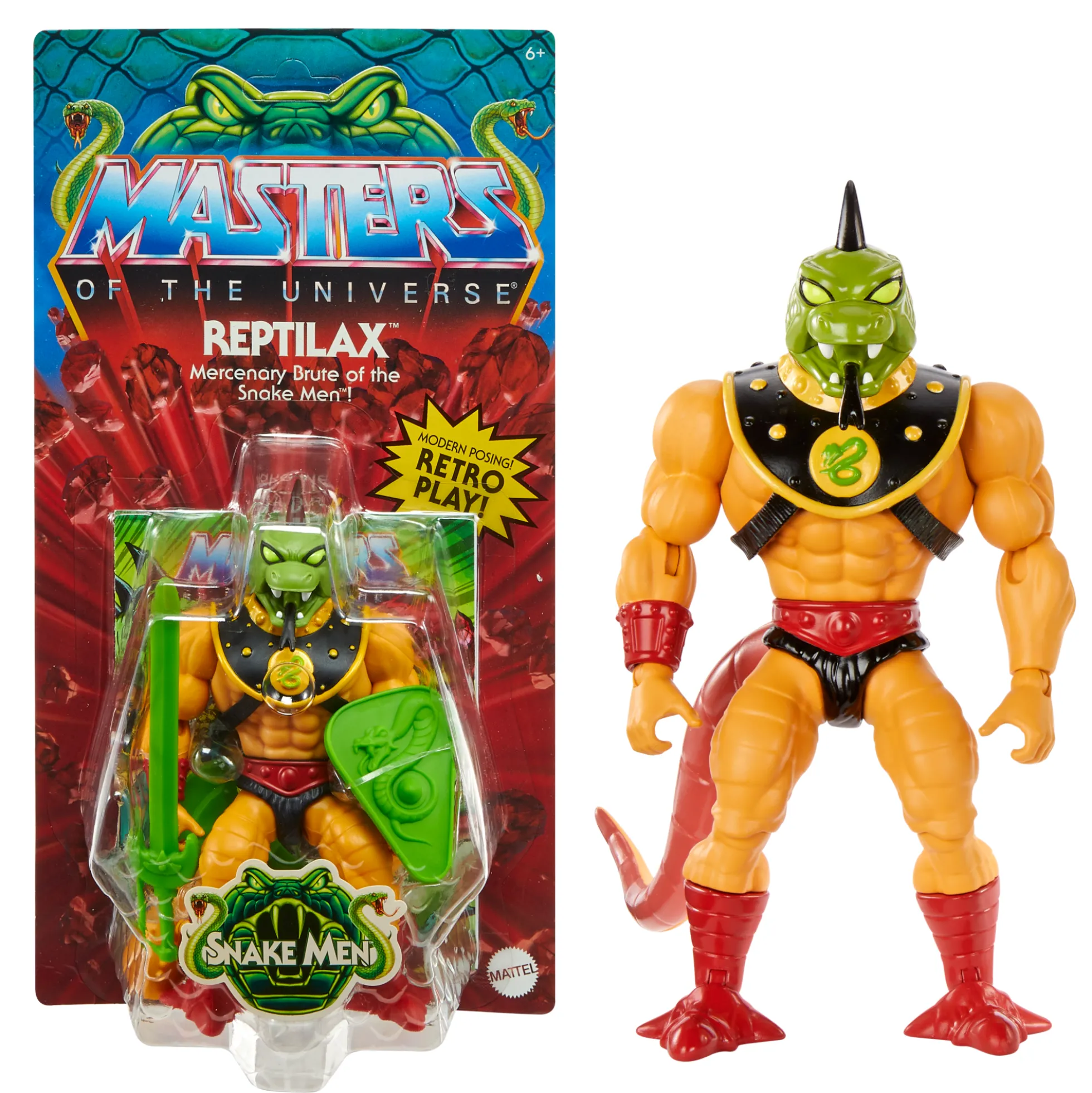 Masters of the Universe Origins Reptilax Action Figure