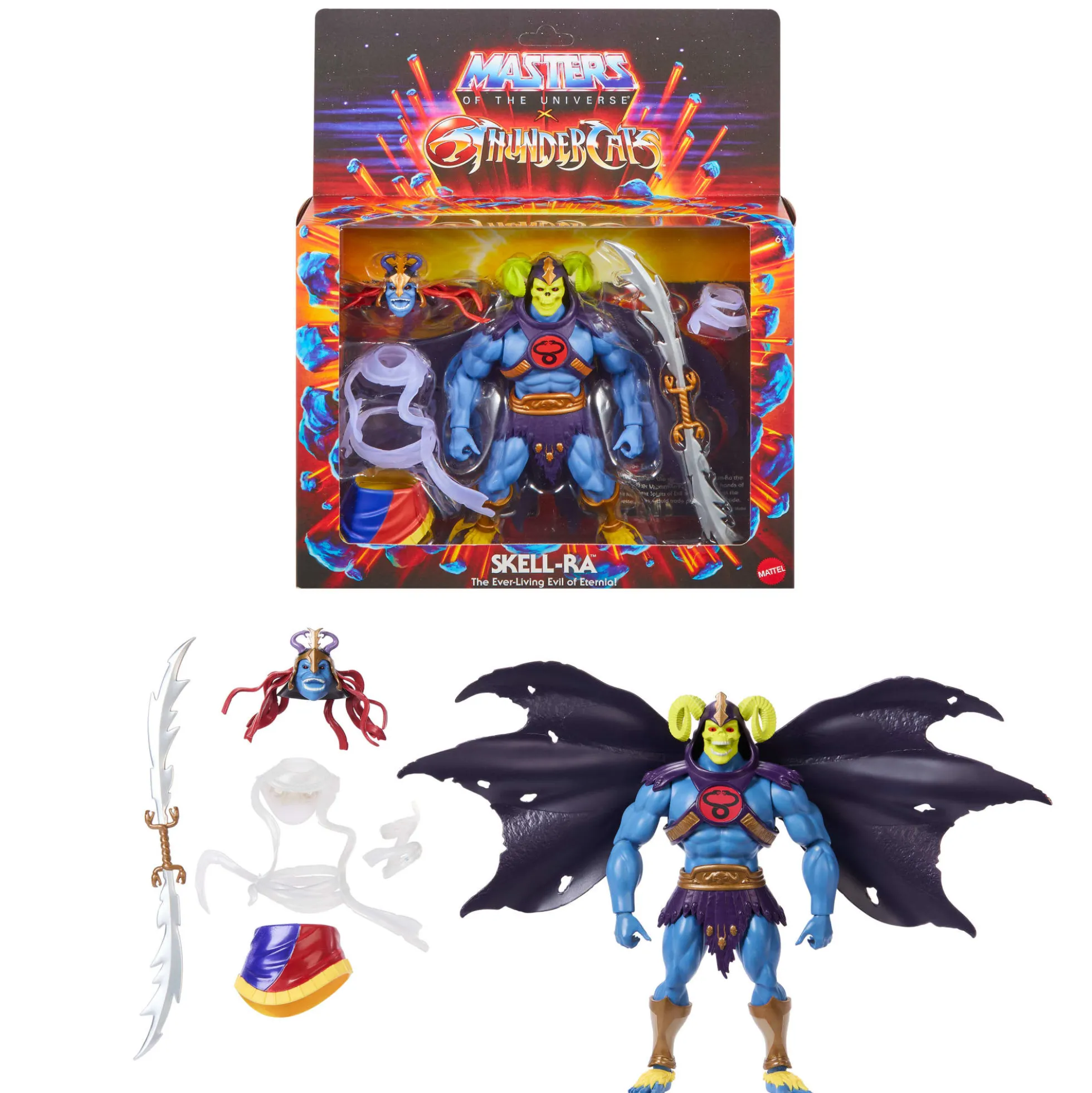 Masters of the Universe Origins x ThunderCats Skell-Ra Action Figure