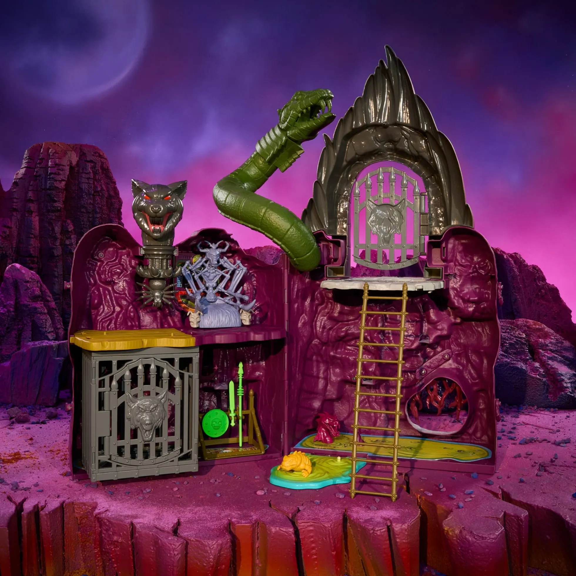 Masters of the Universe Origins Snake Mountain Playset