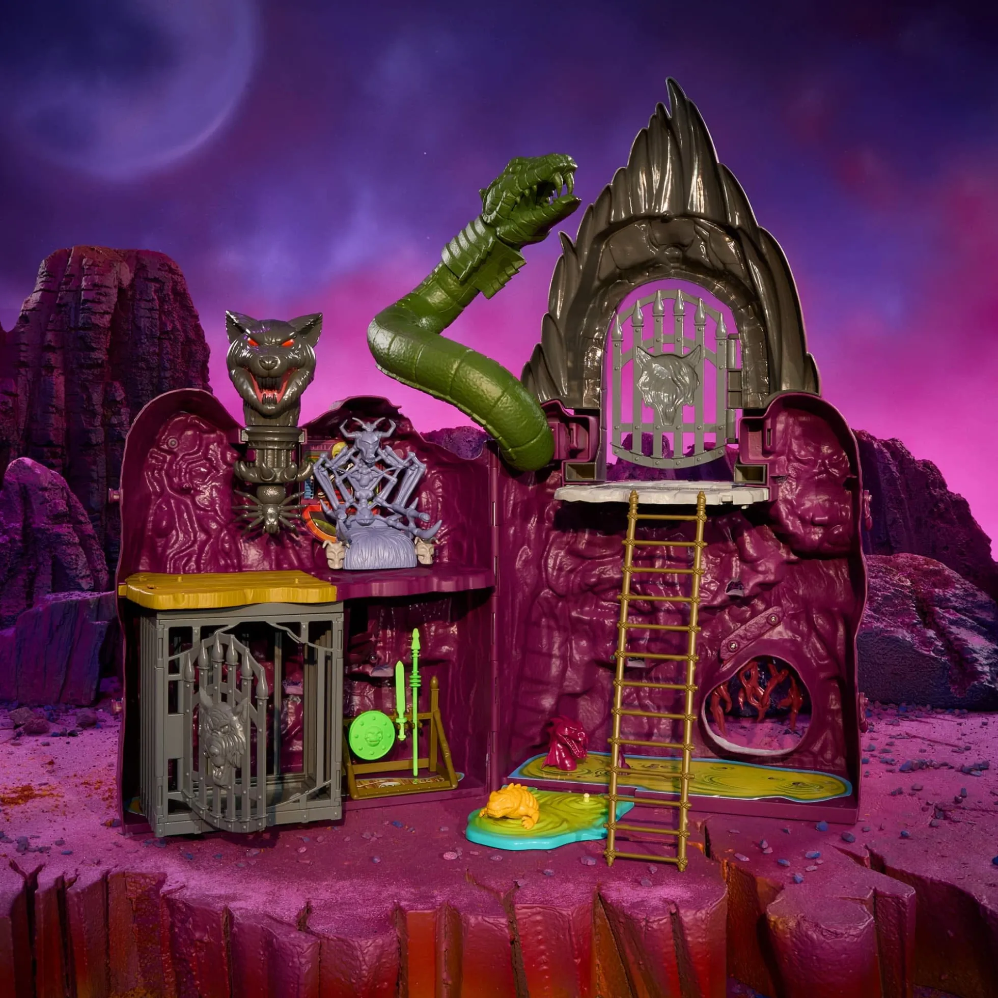 Masters of the Universe Origins Snake Mountain Playset