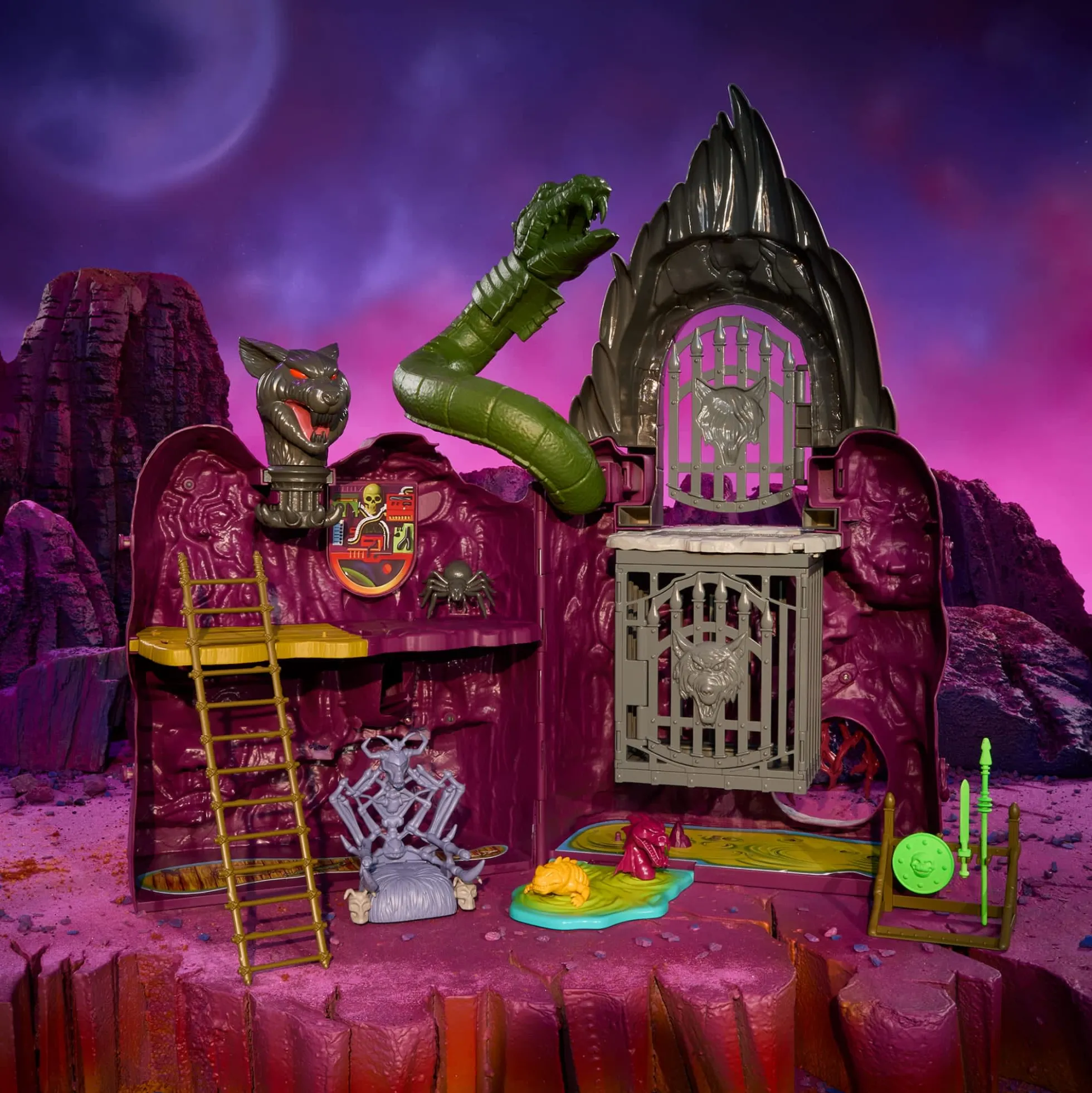 Masters of the Universe Origins Snake Mountain Playset