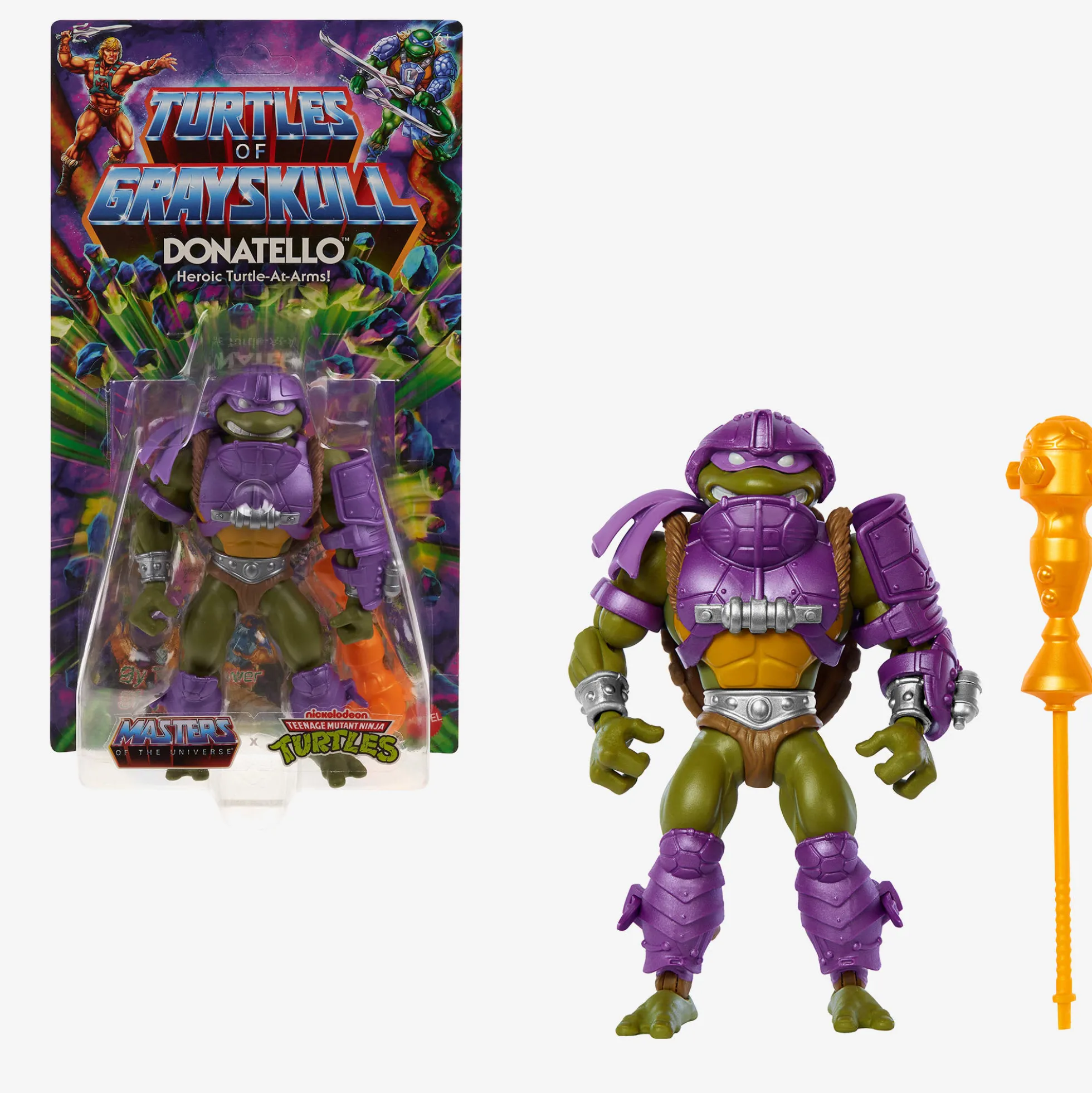 Masters of the Universe Origins Turtles of Grayskull Donatello Action Figure